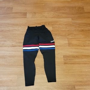 NWOT Bombshell Sportswear XS Thigh High Leggings